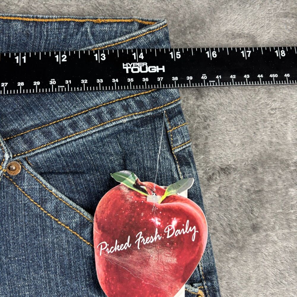 Apple Bottoms Women Jeans NWT Vintage Low Rise Flare Embellished Skulls 5/6 M137 - Picture 9 of 16